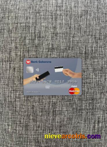 Botswana Bank Gaborone mastercard photolook